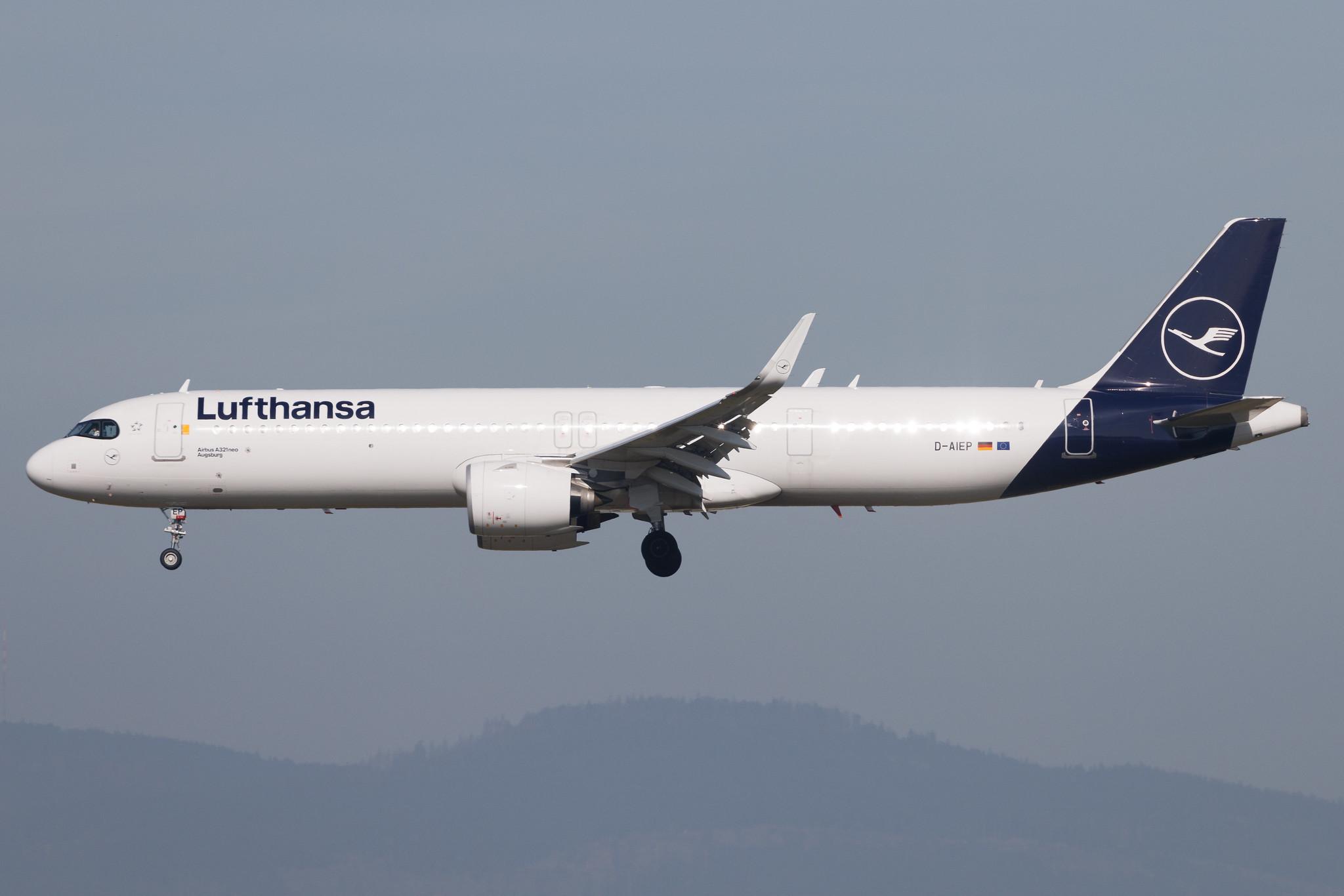 Frankfurt Airport: Lufthansa (LH / DLH) | Airbus A321-271NX A21N | D-AIEP | MSN 11027