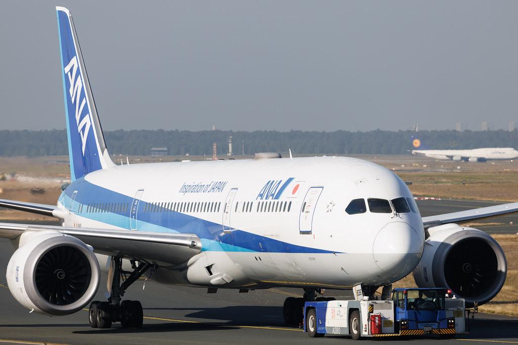 Frankfurt Airport: All Nippon Airways (NH / ANA) | Operator: Air Japan | Boeing 787-9 Dreamliner B789 | JA836A | MSN 34527