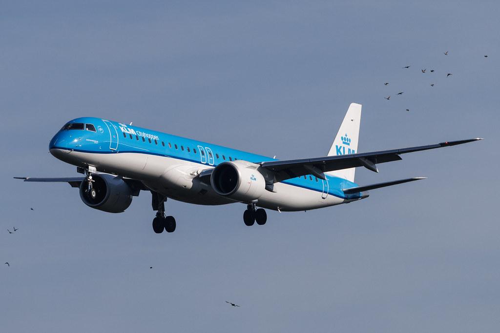 Frankfurt Airport: KLM (KL / KLM) | Operator: KLM Cityhopper | Embraer E195-E2 E295 | PH-NXG | MSN 19020062
