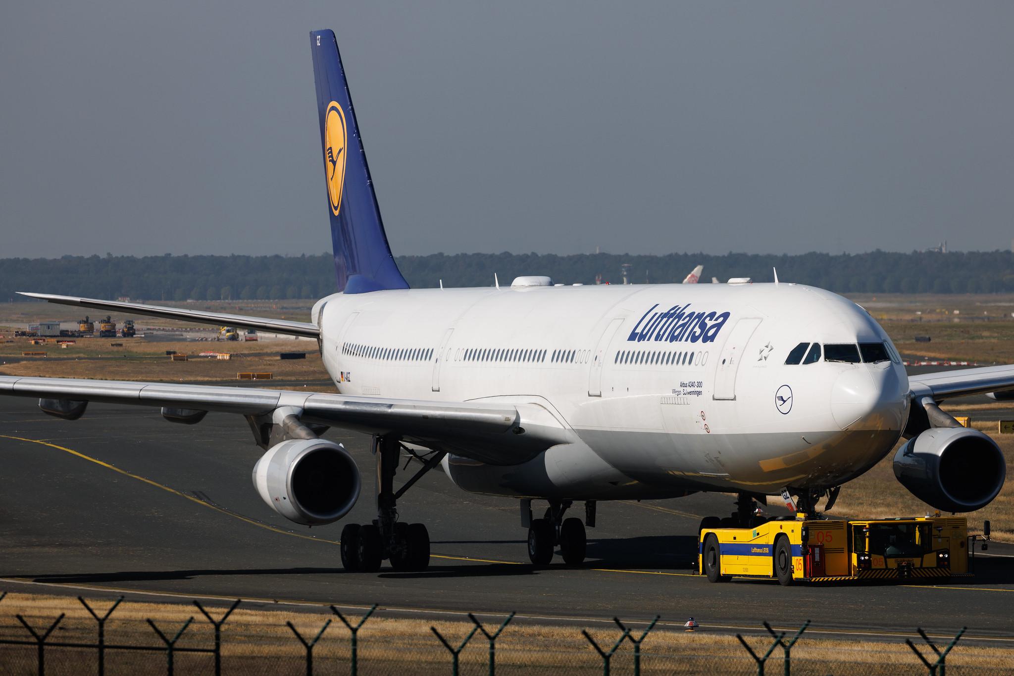 Frankfurt Airport: Lufthansa (LH / DLH) | Airbus A340-313 A343 | D-AIGZ | MSN 0347