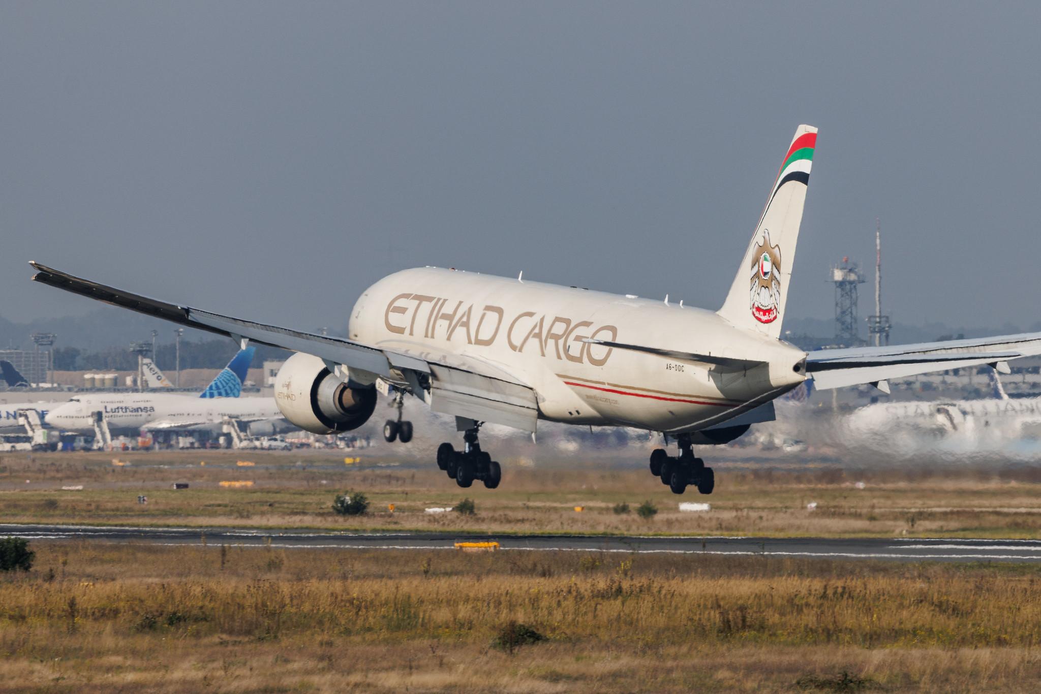 Frankfurt Airport: Etihad Cargo (EY / ETD) | Operator: Etihad Airways | Boeing 777-FFX B77L | A6-DDC | MSN 39691