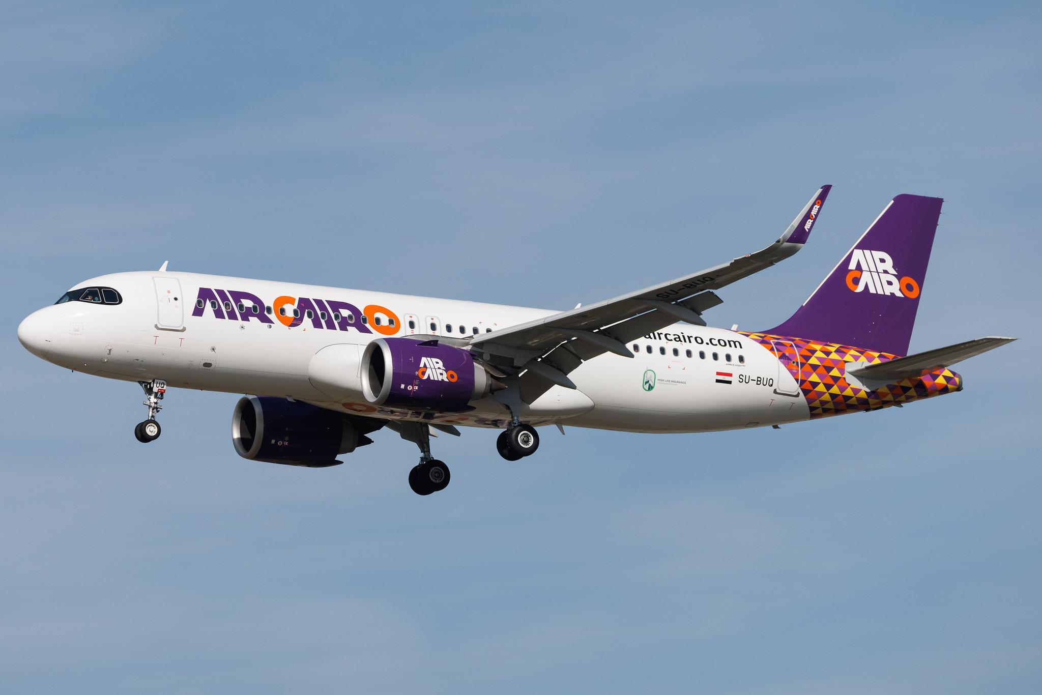 Frankfurt Airport: Air Cairo (SM / MSC) | Airbus A320-251N A20N | SU-BUQ | MSN 11307