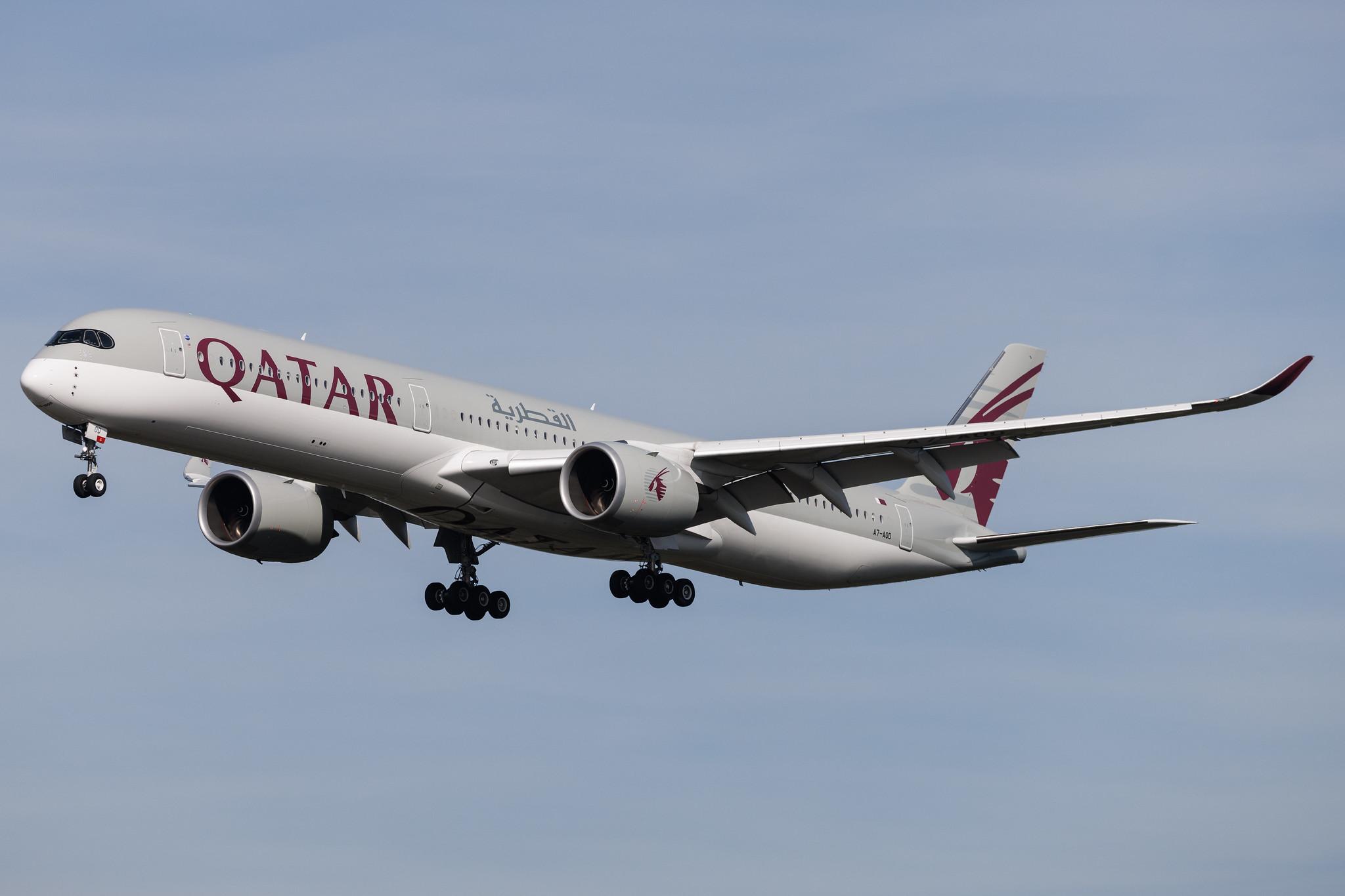 Frankfurt Airport: Qatar Airways (QR / QTR) | Airbus A350-1041 A35K | A7-AOD | MSN 444