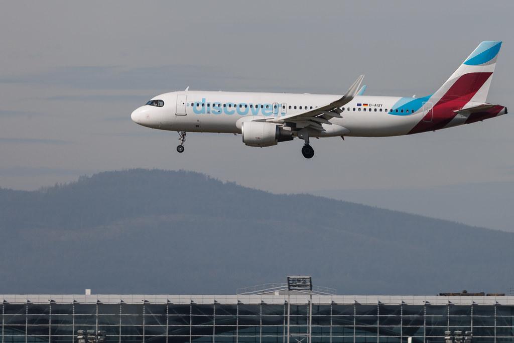 Frankfurt Airport: Discover Airlines (4Y / OCN) | Airbus A320-214 A320 | D-AIUY | MSN 7355