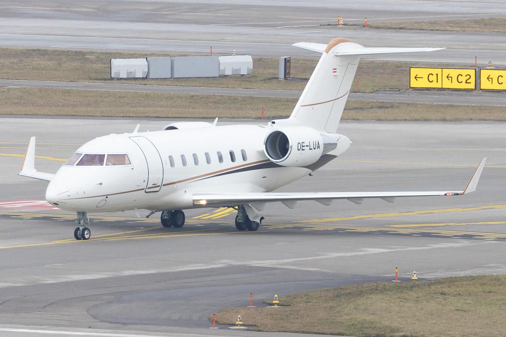 Flughafen Zürich: Premium Jet | Bombardier Challenger 650 CL60 | OE-LUA | MSN 6139