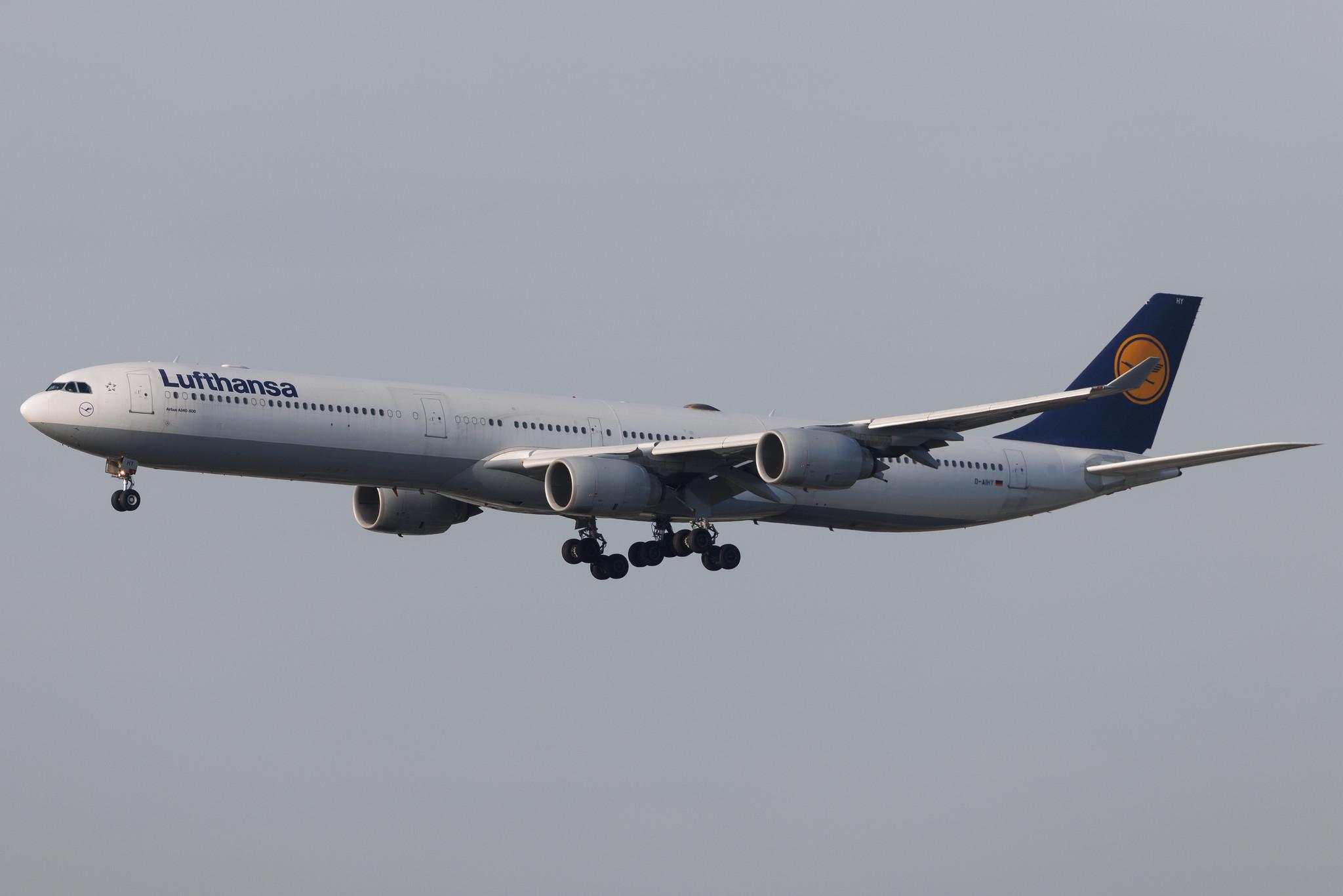 Frankfurt Airport: Lufthansa (LH / DLH) | Airbus A340-642 A346 | D-AIHY | MSN 0987
