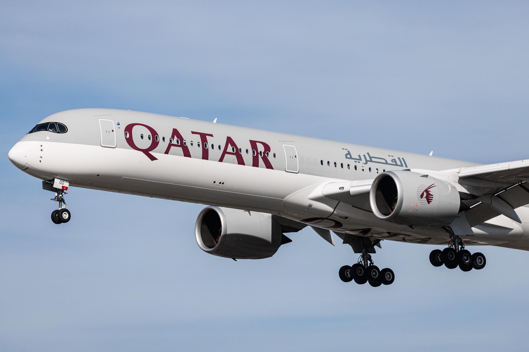 Frankfurt Airport: Qatar Airways (QR / QTR) | Airbus A350-1041 A35K | A7-AOD | MSN 444