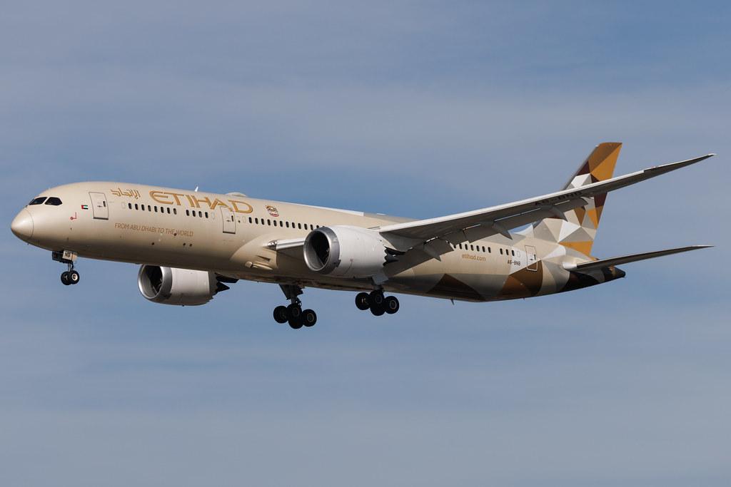 Frankfurt Airport: Etihad Airways (EY / ETD) | Boeing 787-9 Dreamliner B789 | A6-BNB | MSN 39669