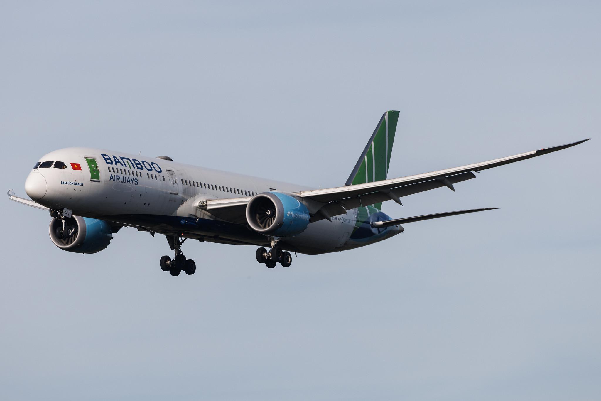 Frankfurt Airport: Bamboo Airways (QH / BAV) | Boeing 787-9 Dreamliner B789 | VN-A818 | MSN 62735