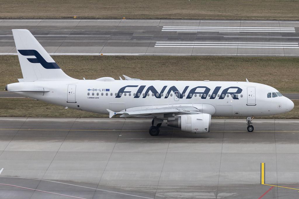 Flughafen Zürich: Finnair (AY / FIN) | Airbus A319-112 A319 | OH-LVI | MSN 1364