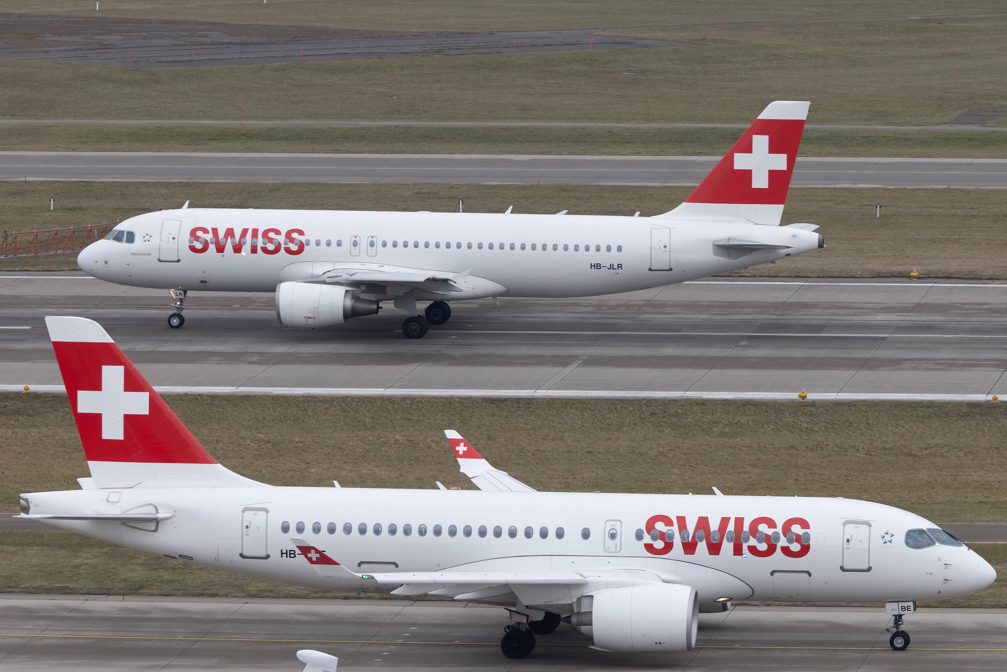 Flughafen Zürich: Swiss (LX / SWR) | Airbus A320-214 A320 | HB-JLR | MSN 5037