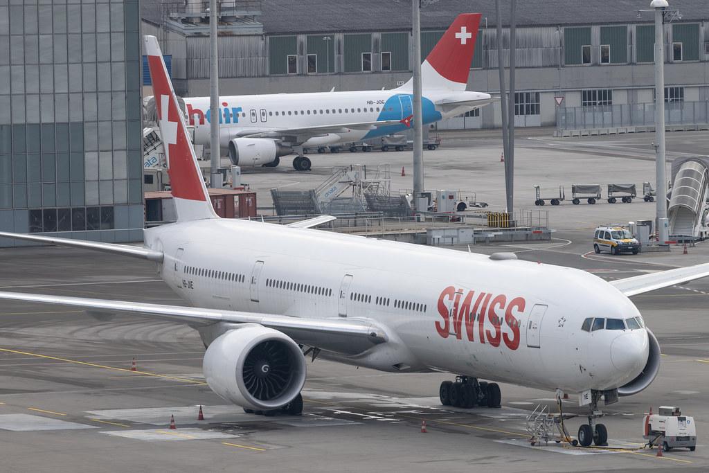 Flughafen Zürich: Swiss (LX / SWR) | Boeing 777-3DE(ER) B77W | HB-JNE | MSN 44586