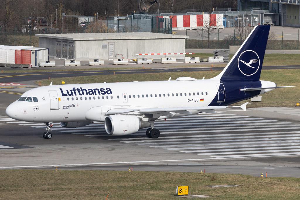 Flughafen Zürich: Lufthansa (LH / DLH) | Airbus A319-112 A319 | D-AIBC | MSN 4332