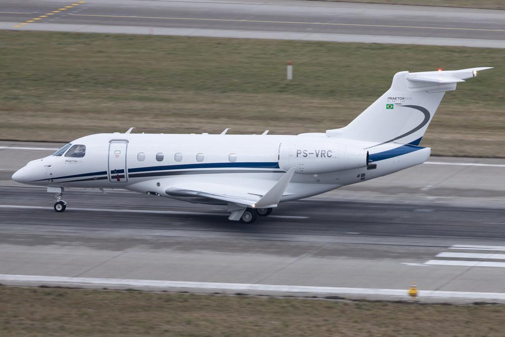 Flughafen Zürich: Private owner | Embraer Praetor 500 E545 | PS-VRC | MSN 55010077