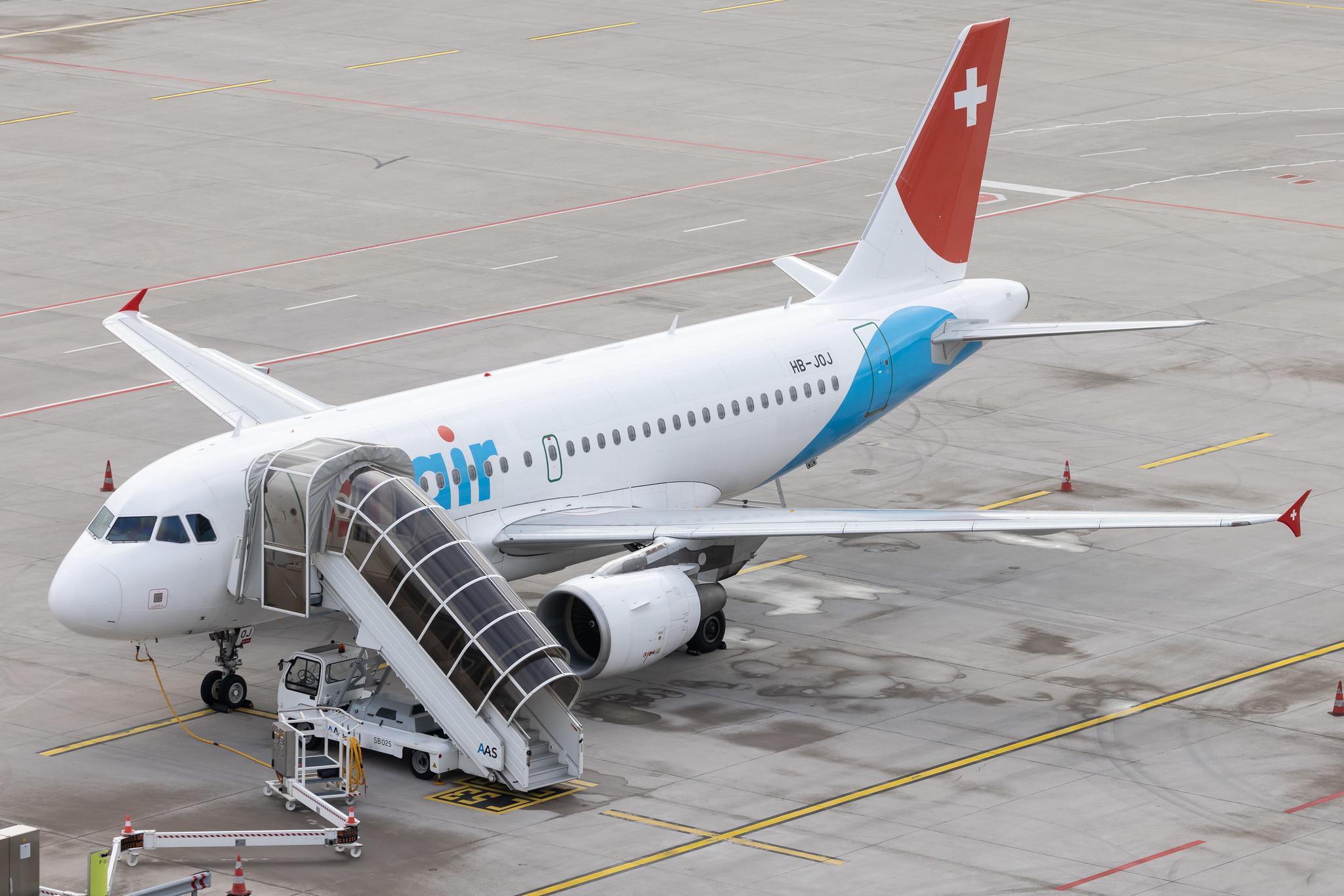 Flughafen Zürich: Chair Airlines (GM / GSW) | Airbus A319-112 A319 | HB-JOJ | MSN 3024