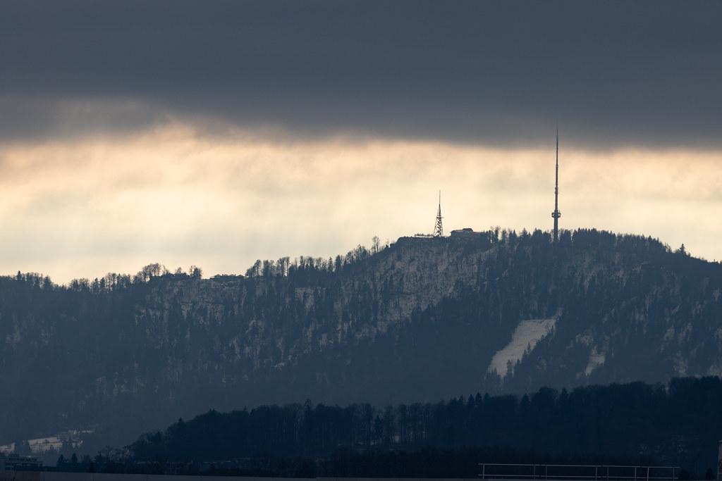 Flughafen Zürich: Berg