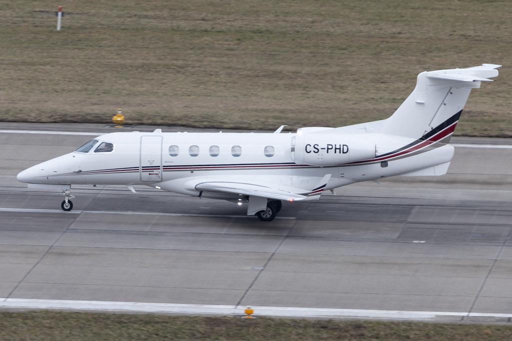 Flughafen Zürich: Netjets Europe (/ NJE) | Operator: NetJets |  Embraer Phenom 300 E55P | CS-PHD | MSN 50500225