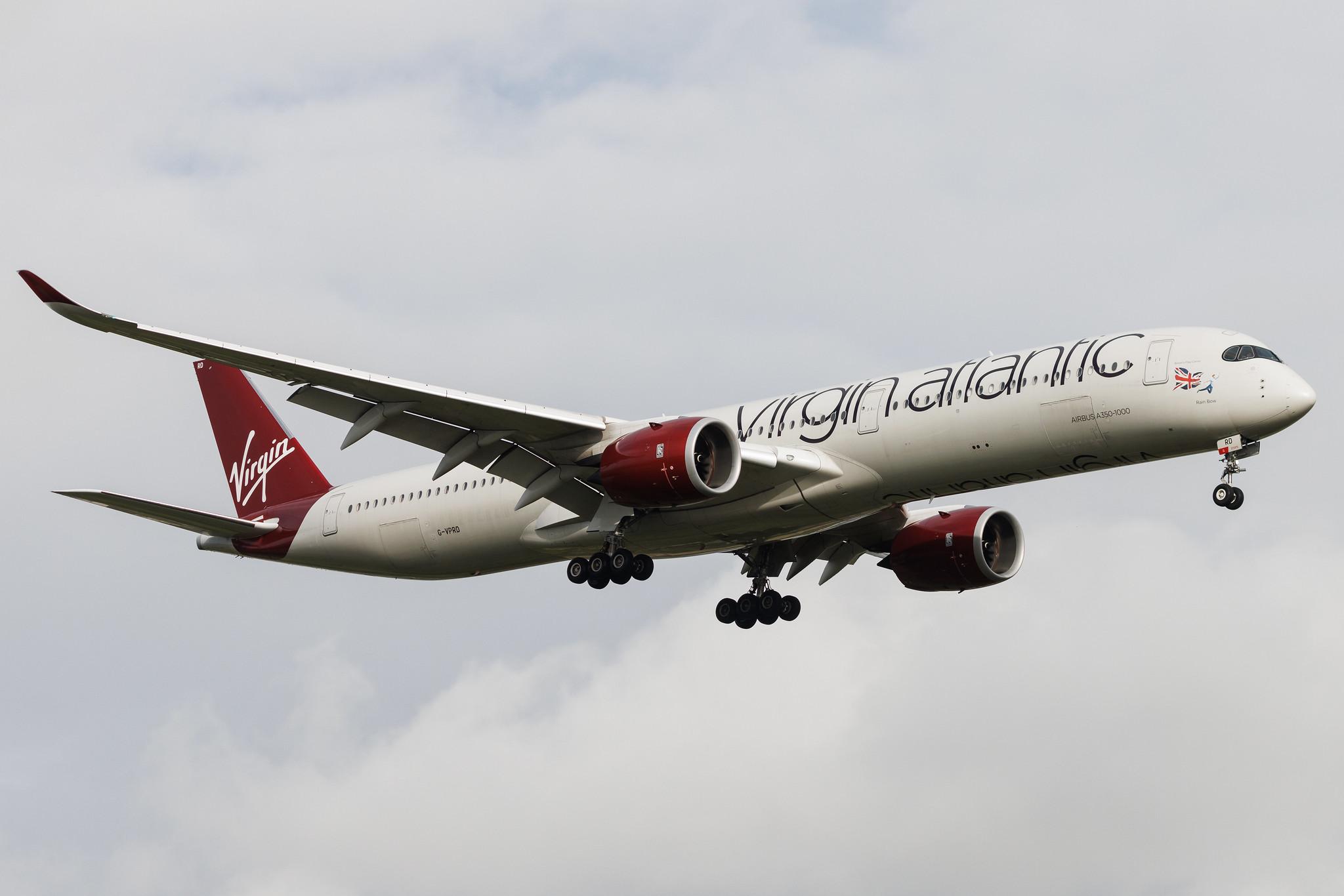 London Heathrow: Virgin Atlantic (VS / VIR) | Airbus A350-1041 A35K | G-VPRD | MSN 319