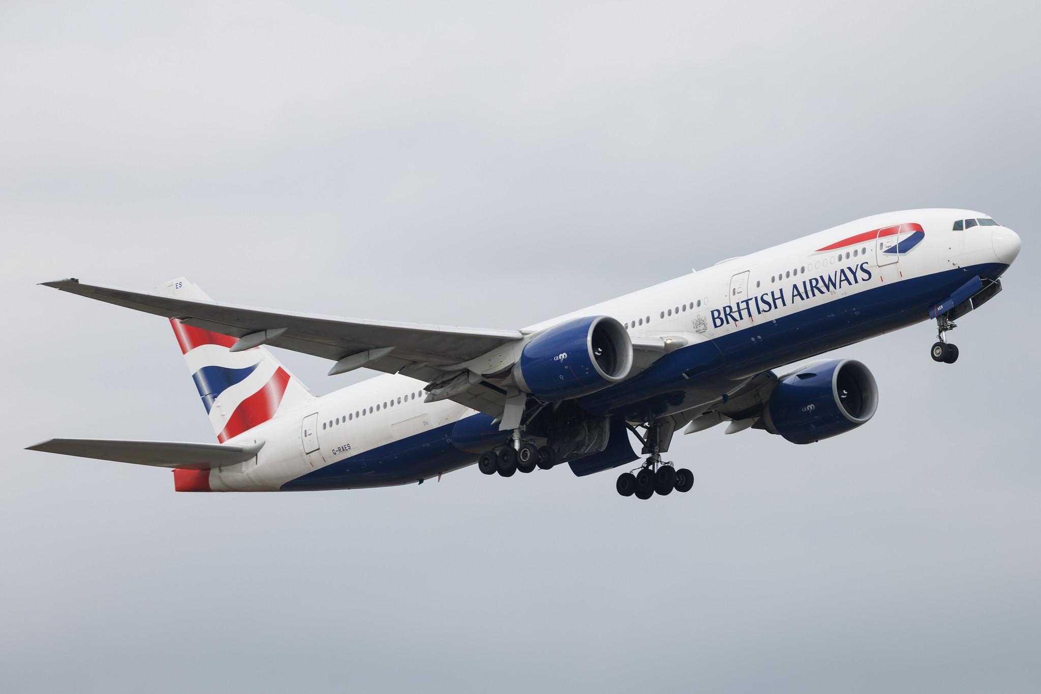 London Heathrow: British Airways (BA / BAW) | Boeing 777-236(ER) B772 | G-RAES | MSN 27491