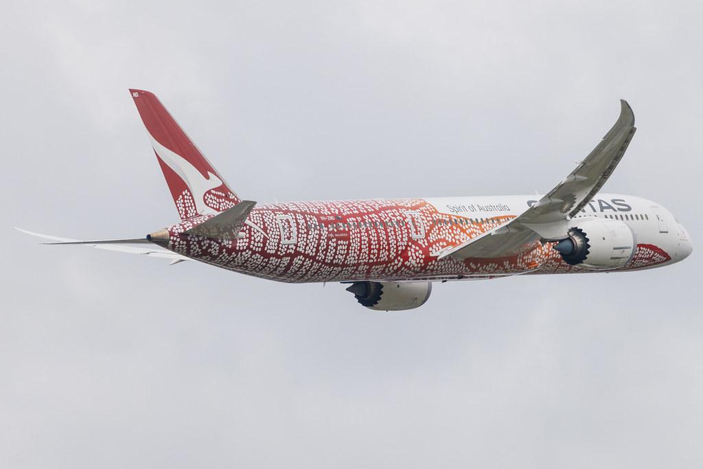 London Heathrow: Qantas (QF / QFA) | Livery: Yam Dreaming Livery | Boeing 787-9 Dreamliner B789 | VH-ZND | MSN 63390