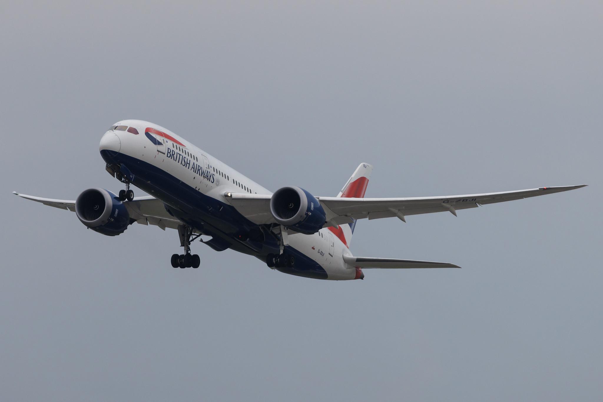 London Heathrow: British Airways (BA / BAW) | Boeing 787-8 Dreamliner B788 | G-ZBJI | MSN 60626
