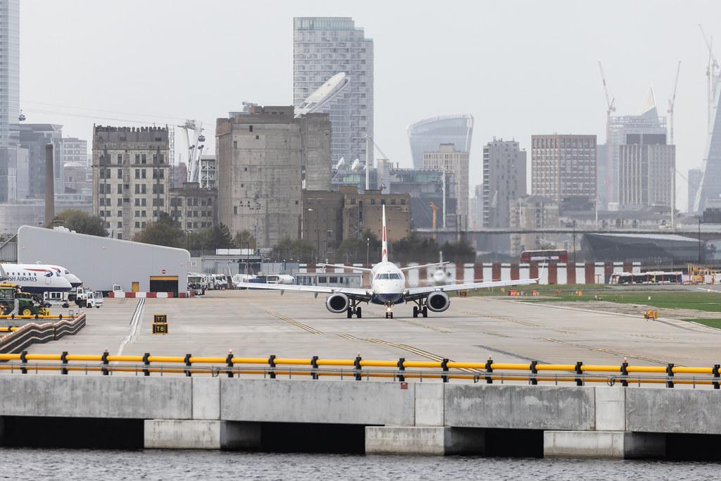 London City Airport: British Airways (BA / BAW) | Operator: BA CityFlyer | E190 | G-LCYO | MSN 19000430