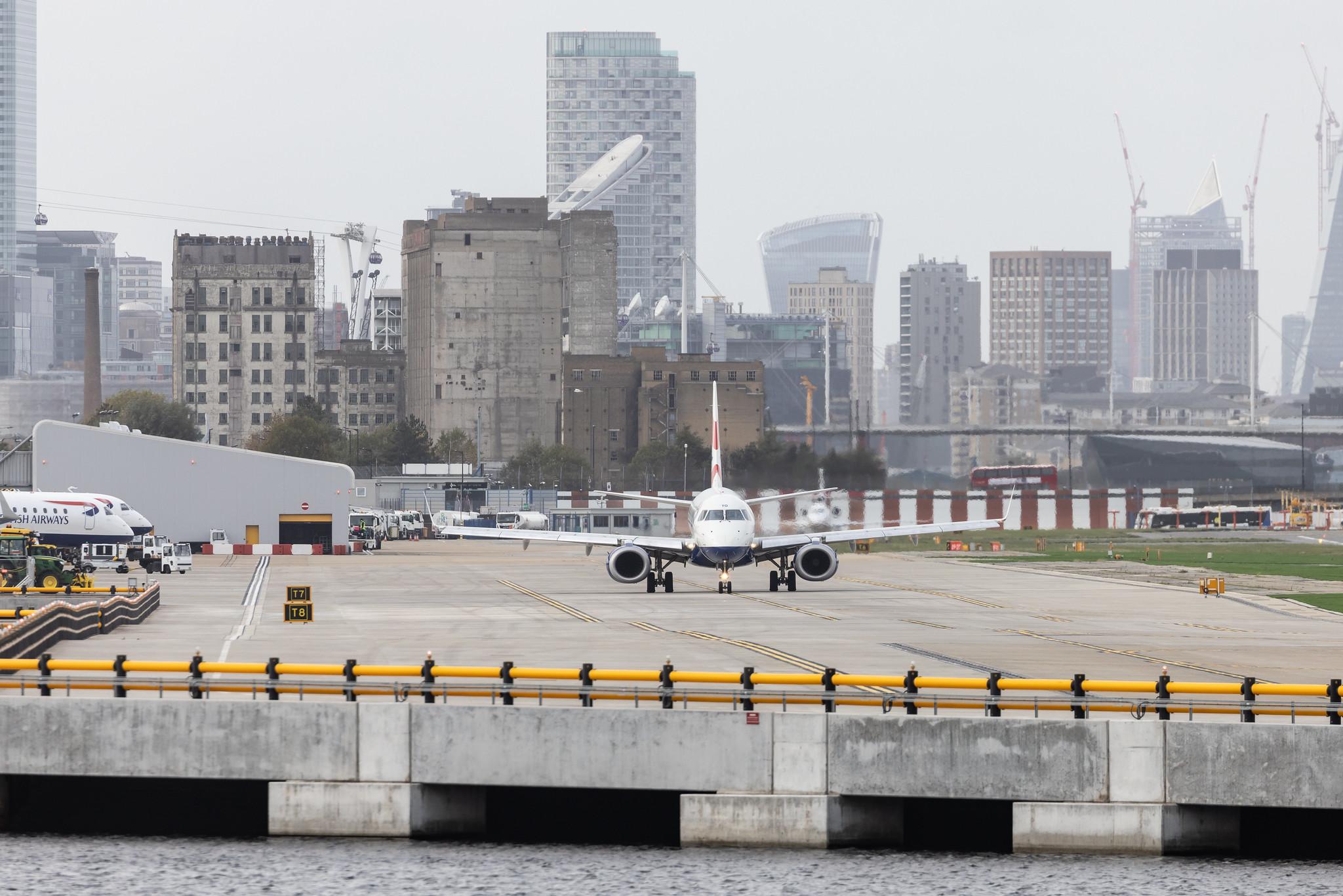 London City Airport: British Airways (BA / BAW) | Operator: BA CityFlyer | E190 | G-LCYO | MSN 19000430