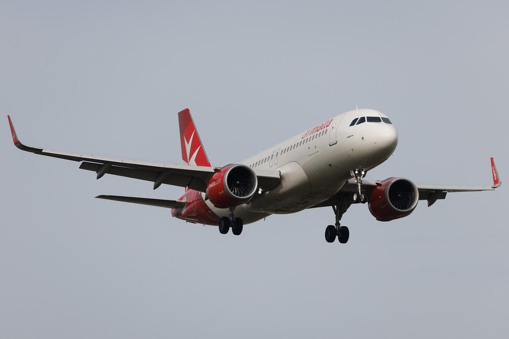 London Heathrow: Air Malta (KM / AMC) | Airbus A320-251N A20N | 9H-NEF | MSN 11518