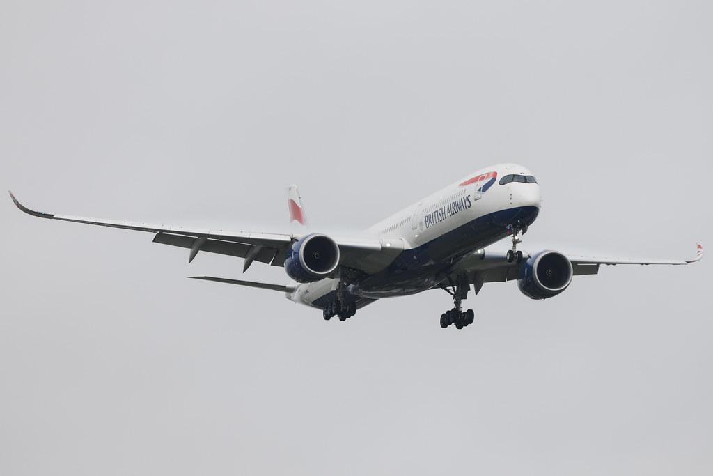 London Heathrow: British Airways (BA / BAW) | Airbus A350-1041 A35K | G-XWBJ | MSN 490