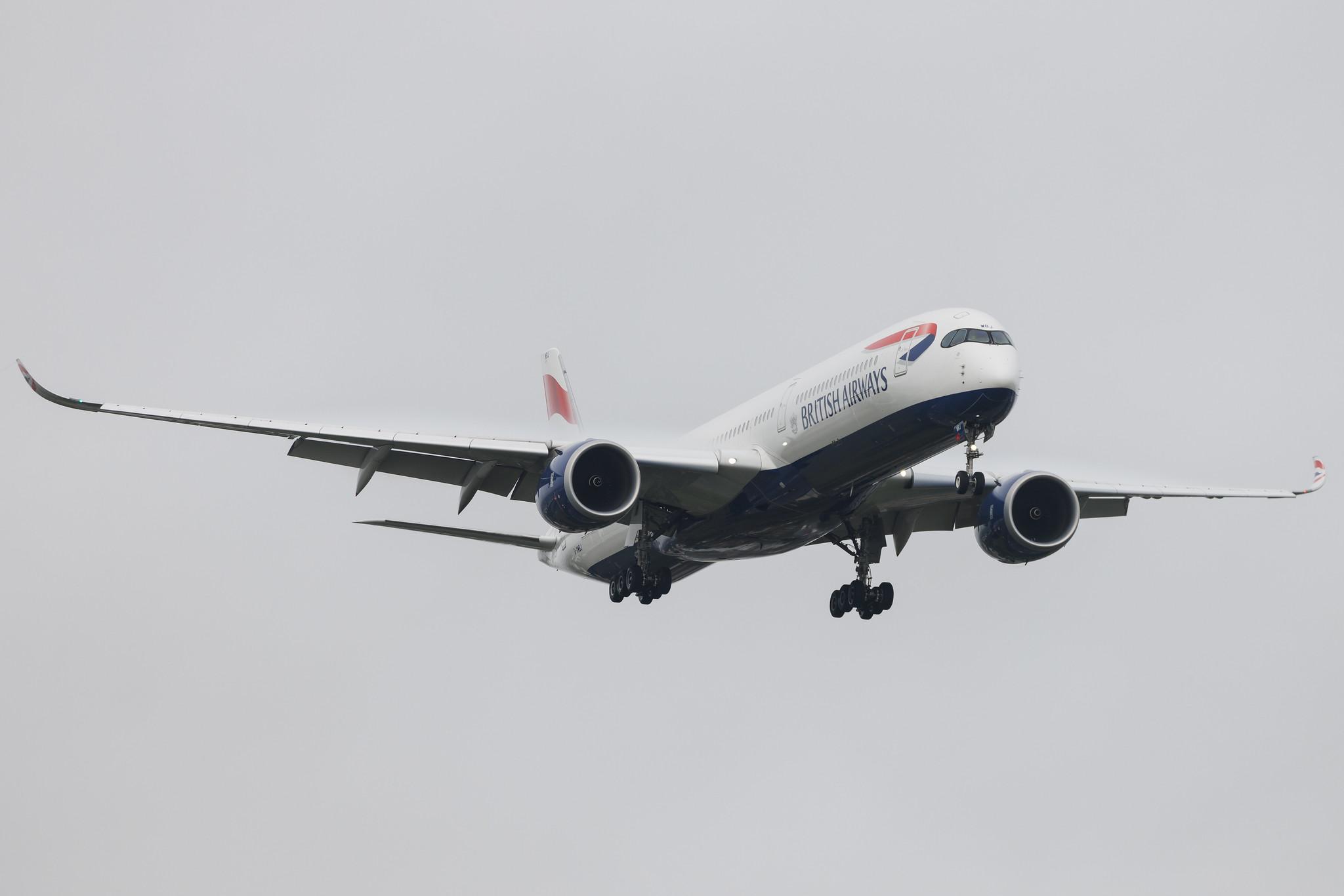 London Heathrow: British Airways (BA / BAW) | Airbus A350-1041 A35K | G-XWBJ | MSN 490