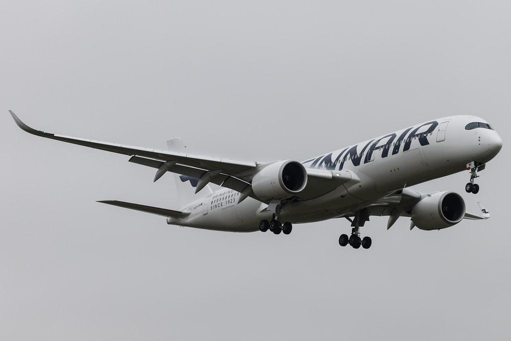 London Heathrow: Finnair (AY / FIN) | Livery: Bringing us together since 1923 Sticker | Airbus A350-941 A359 | OH-LWR | MSN 410