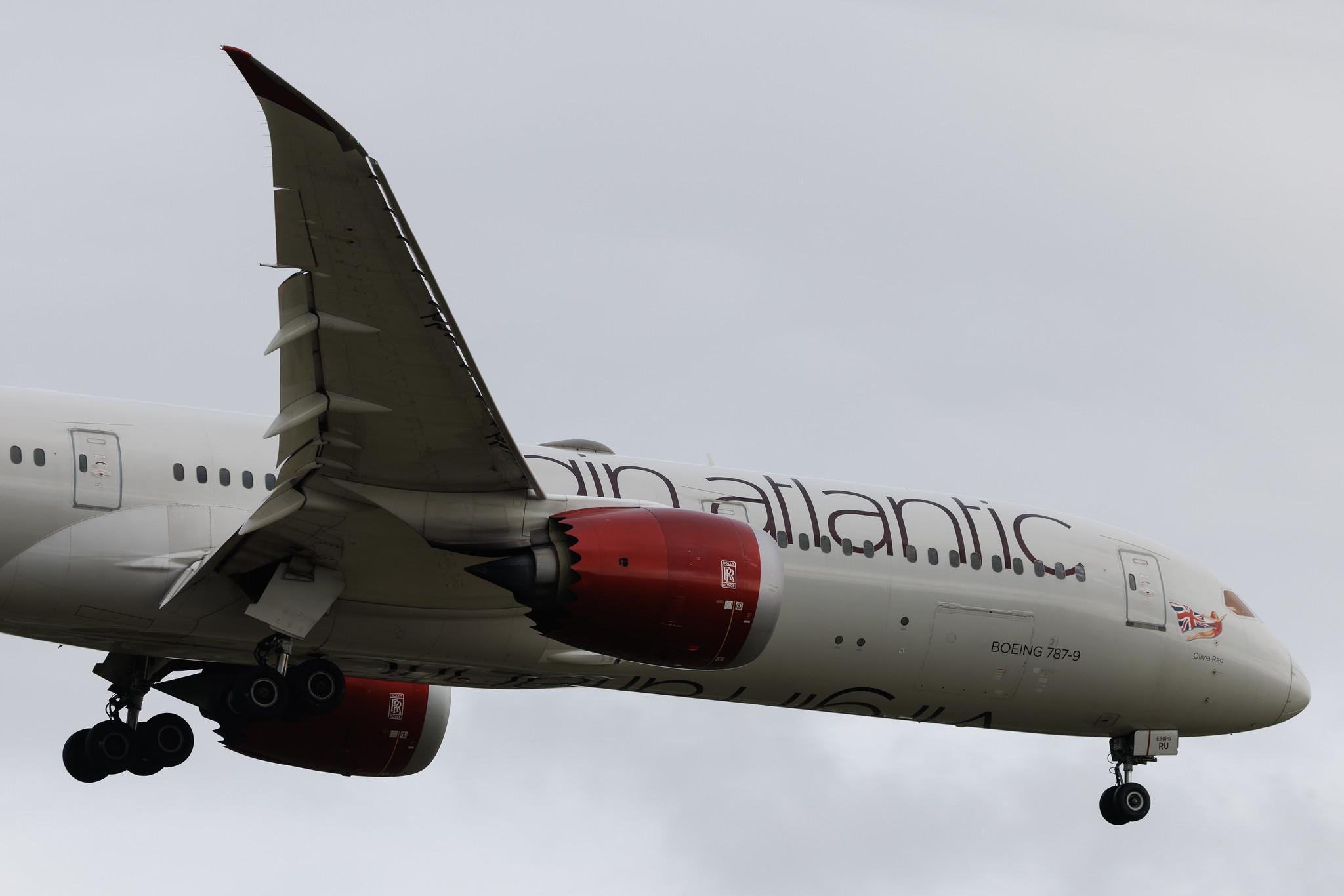 London Heathrow: Virgin Atlantic (VS / VIR) | Boeing 787-9 Dreamliner B789 | G-VCRU | MSN 37972