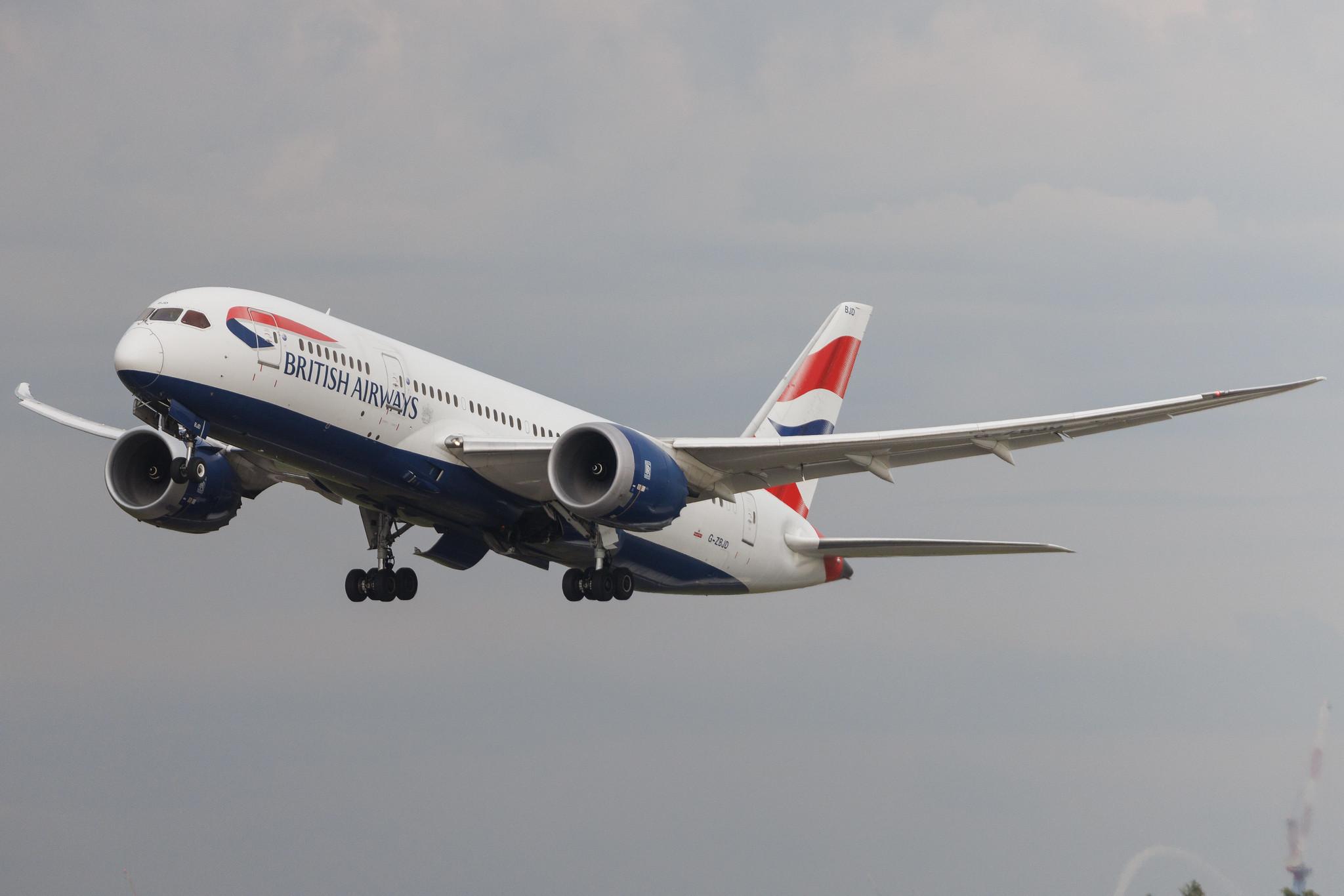 London Heathrow: British Airways (BA / BAW) | Boeing 787-8 Dreamliner B788 | G-ZBJD | MSN 38619