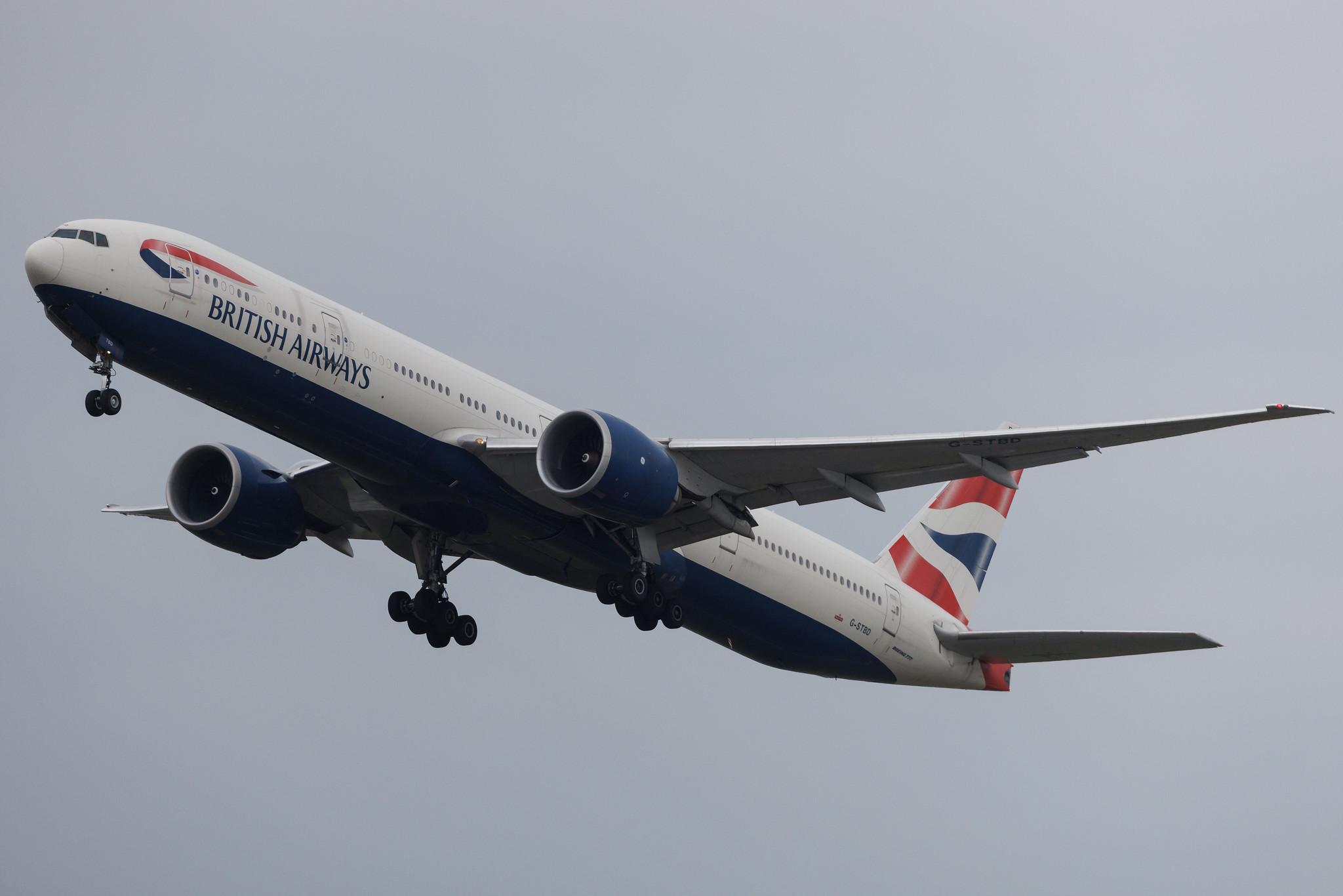 London Heathrow: British Airways (BA / BAW) | Boeing 777-36N(ER) B77W | G-STBD | MSN 38695