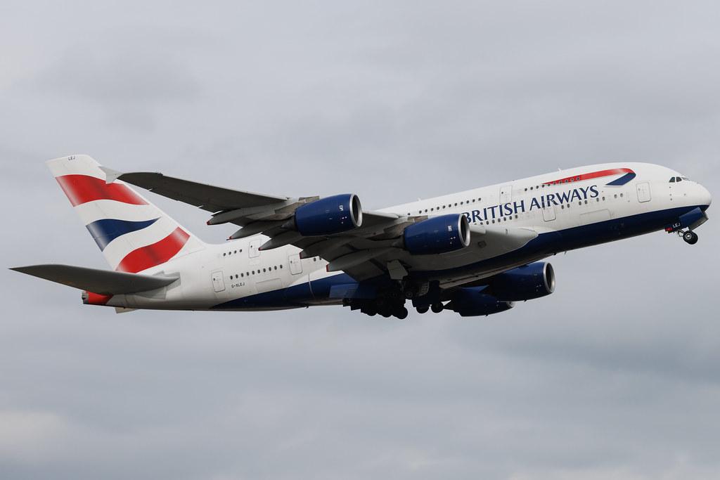 London Heathrow: British Airways (BA / BAW) | Airbus A380-841 A388 | G-XLEJ | MSN 192
