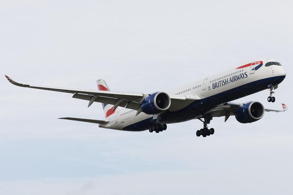 London Heathrow: British Airways (BA / BAW) | Airbus A350-1041 A35K | G-XWBD | MSN 374