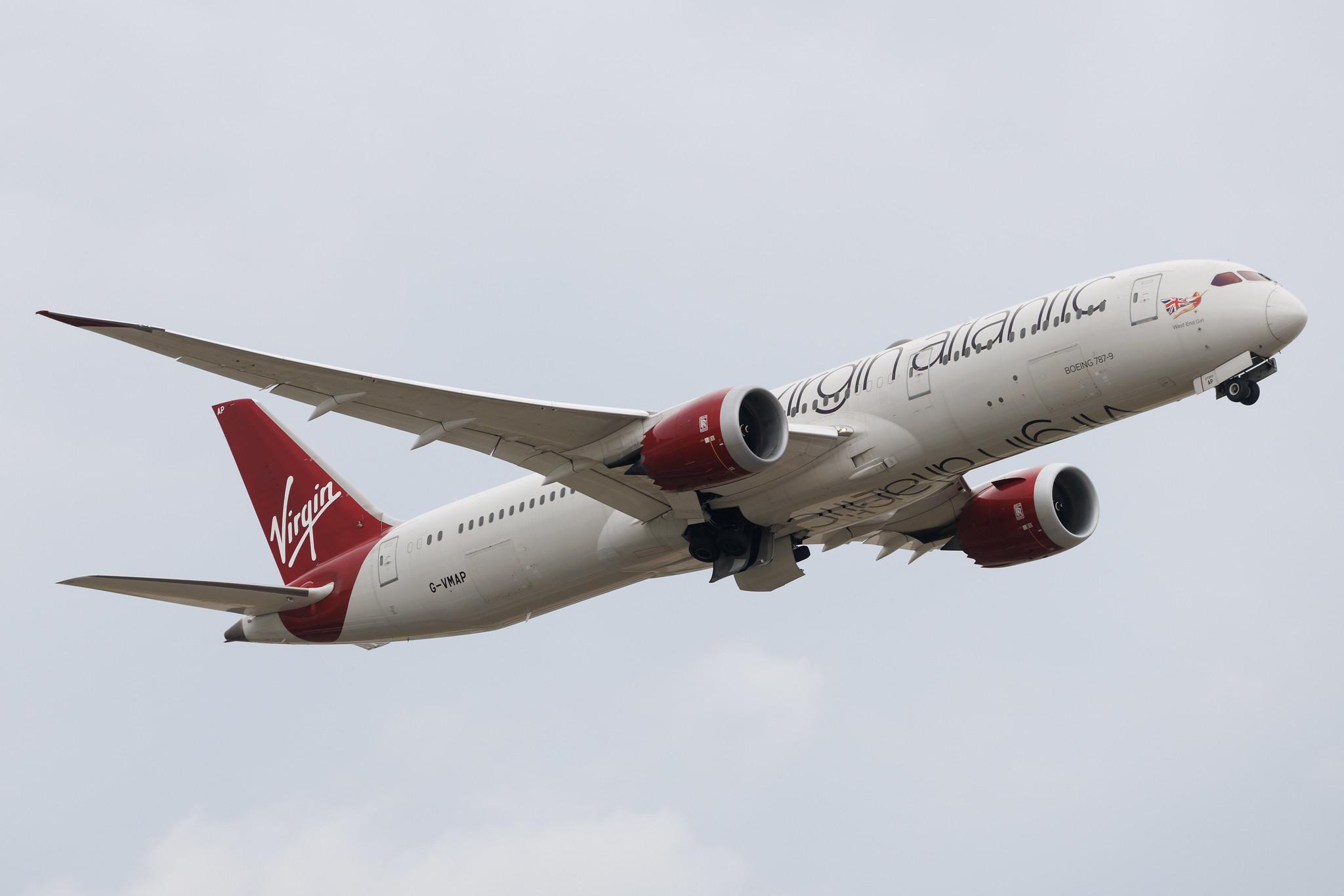 London Heathrow: Virgin Atlantic (VS / VIR) | Boeing 787-9 Dreamliner B789 | G-VMAP | MSN 38047