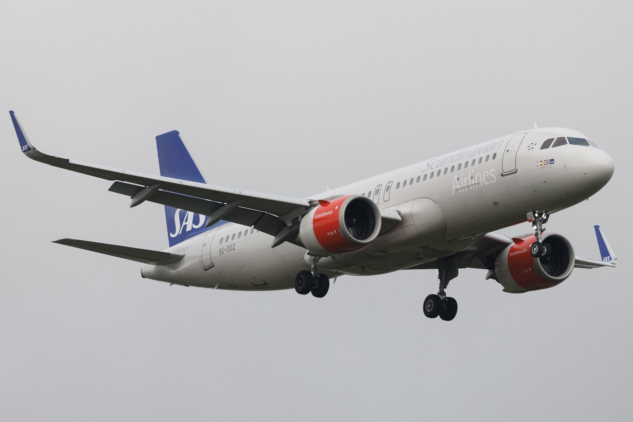 London Heathrow: SAS (SK / SAS) | Airbus A320-251N A20N | SE-DOZ | MSN 07565