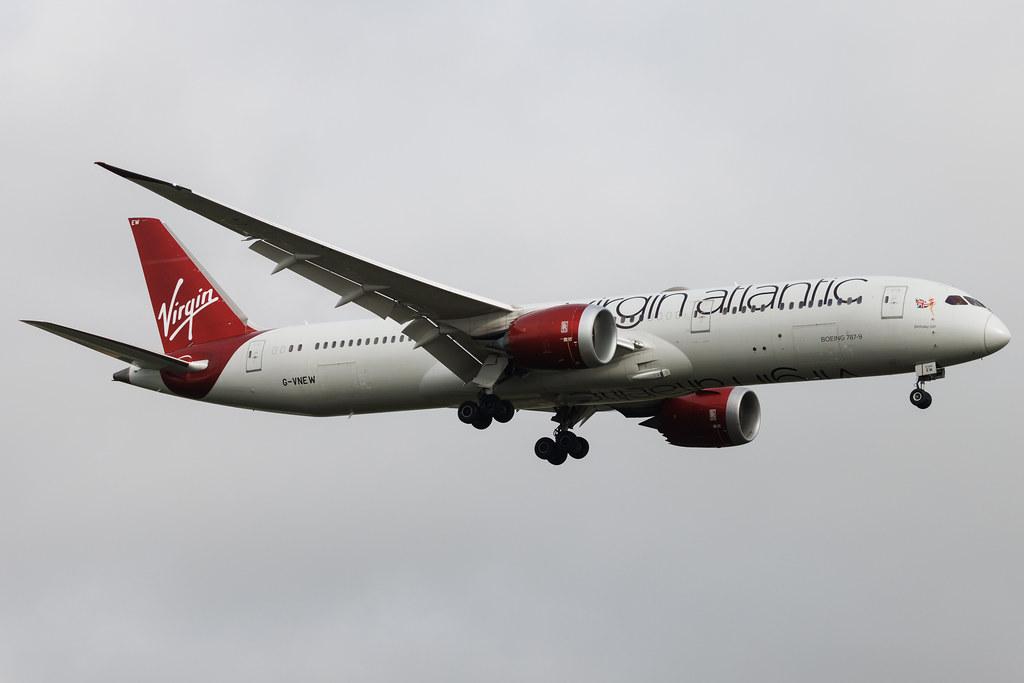 London Heathrow: Virgin Atlantic (VS / VIR) | Boeing 787-9 Dreamliner B789 | G-VNEW | MSN 40956