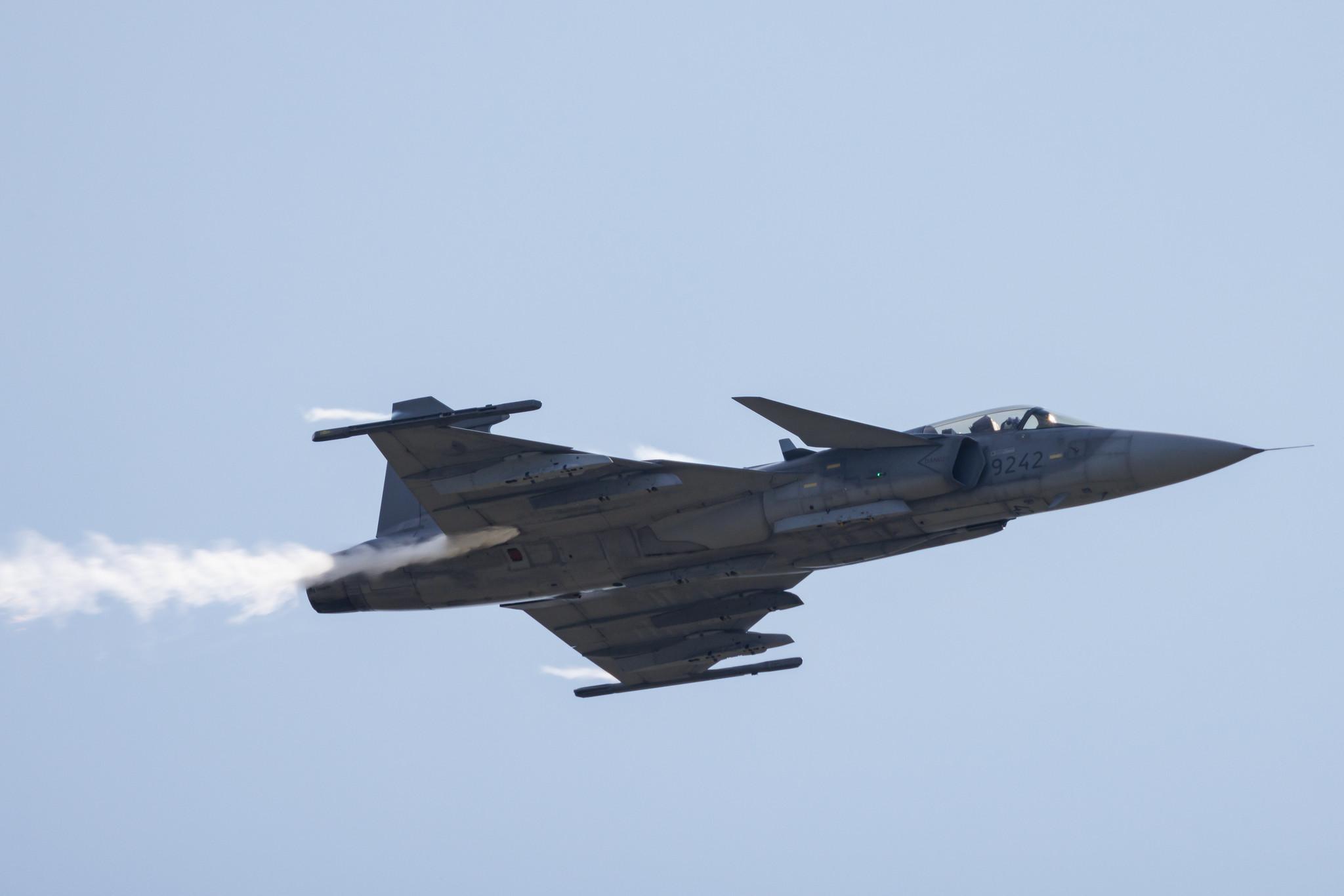 AIR SHOW Radom: Czech Air Force (/ CEF) | Saab JAS 39 Gripen | 9242 | MSN 39-242