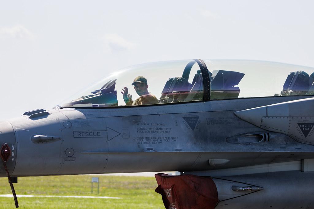 AIR SHOW Radom: Polish Air Force (/ PLF) | General Dynamics F-16D Fighting Falcon F16 | 4082 | MSN JD-7