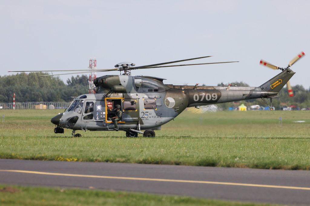 AIR SHOW Radom: Czech Air Force (/ CEF) | PZL-Swidnik W-3A Sokol | 0709 | MSN 370709