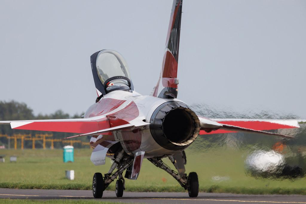 AIR SHOW Radom: Royal Danish Air Force (/ DAF) | General Dynamics F-16AM Fighting Falcon F16 | E-191 | MSN 6F-18