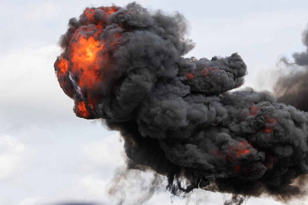 AIR SHOW Radom: Explosion