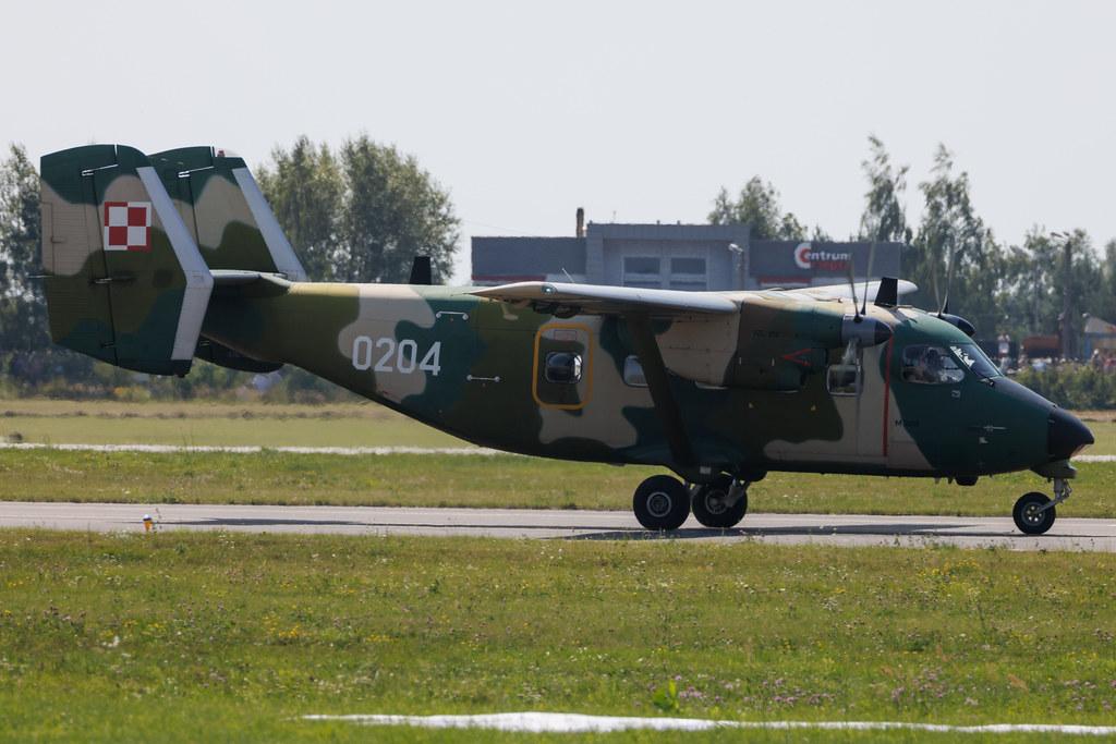 AIR SHOW Radom: Polish Air Force (/ PLF) | PZL-Mielec M-28TD Bryza | 0204 | MSN AJG002-04