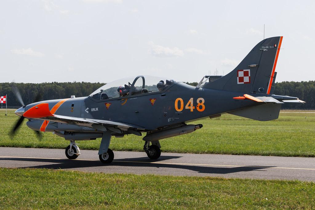 AIR SHOW Radom: Polish Air Force (/ PLF) | PZL-Warszawa PZL-130 TC2 Orlik | 048 | MSN 021660
