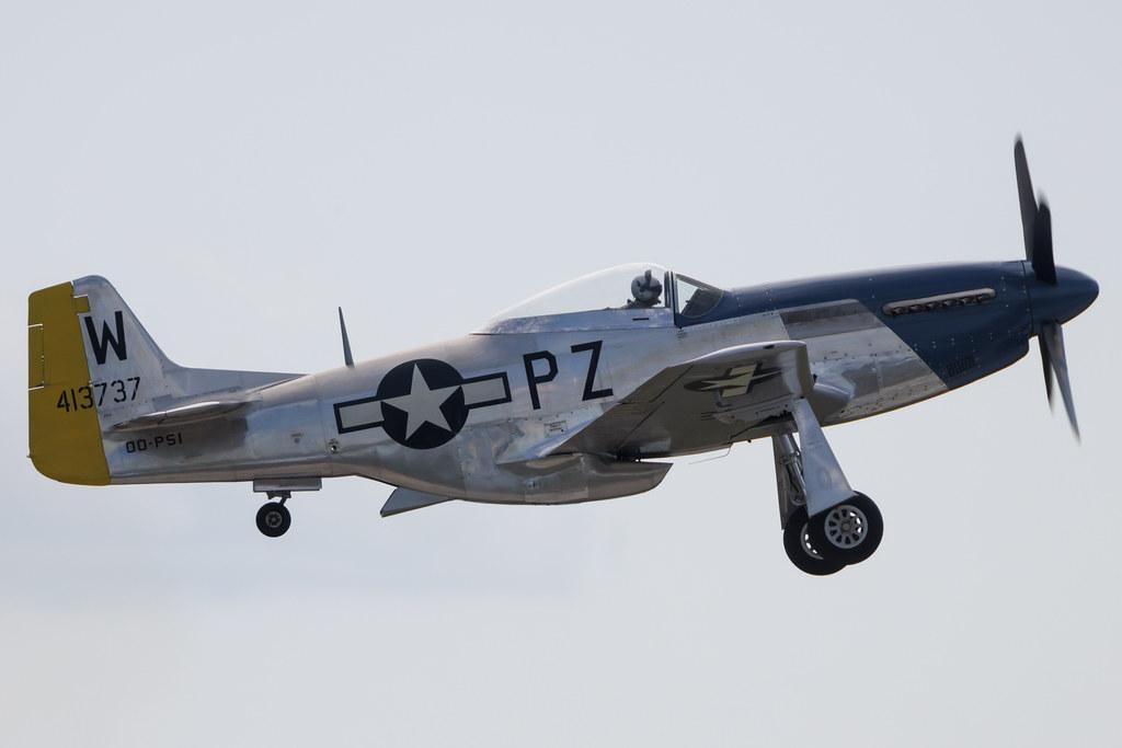 AIR SHOW Radom: Private owner | North American P-51D Mustang P51 | OO-PSI | MSN 124-48248