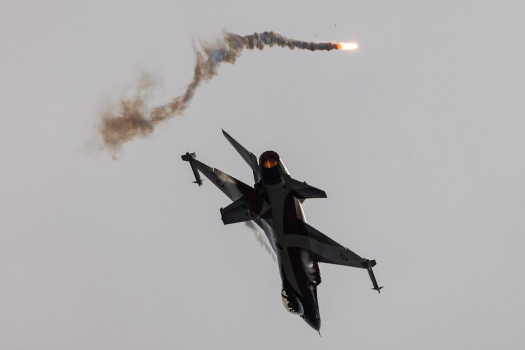 AIR SHOW Radom: Royal Danish Air Force (/ DAF) | General Dynamics F-16AM Fighting Falcon F16 | E-191 | MSN 6F-18