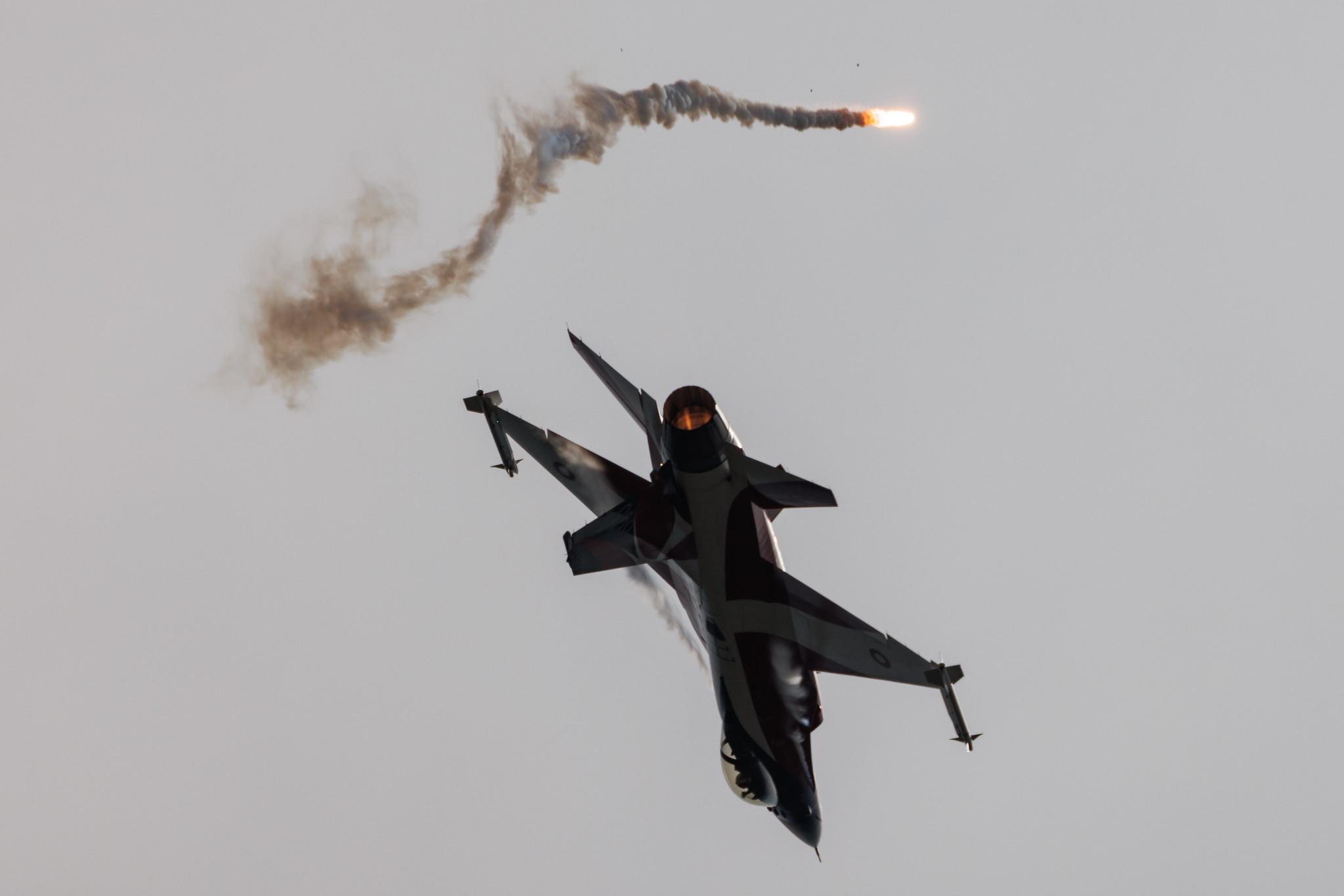 AIR SHOW Radom: Royal Danish Air Force (/ DAF) | General Dynamics F-16AM Fighting Falcon F16 | E-191 | MSN 6F-18