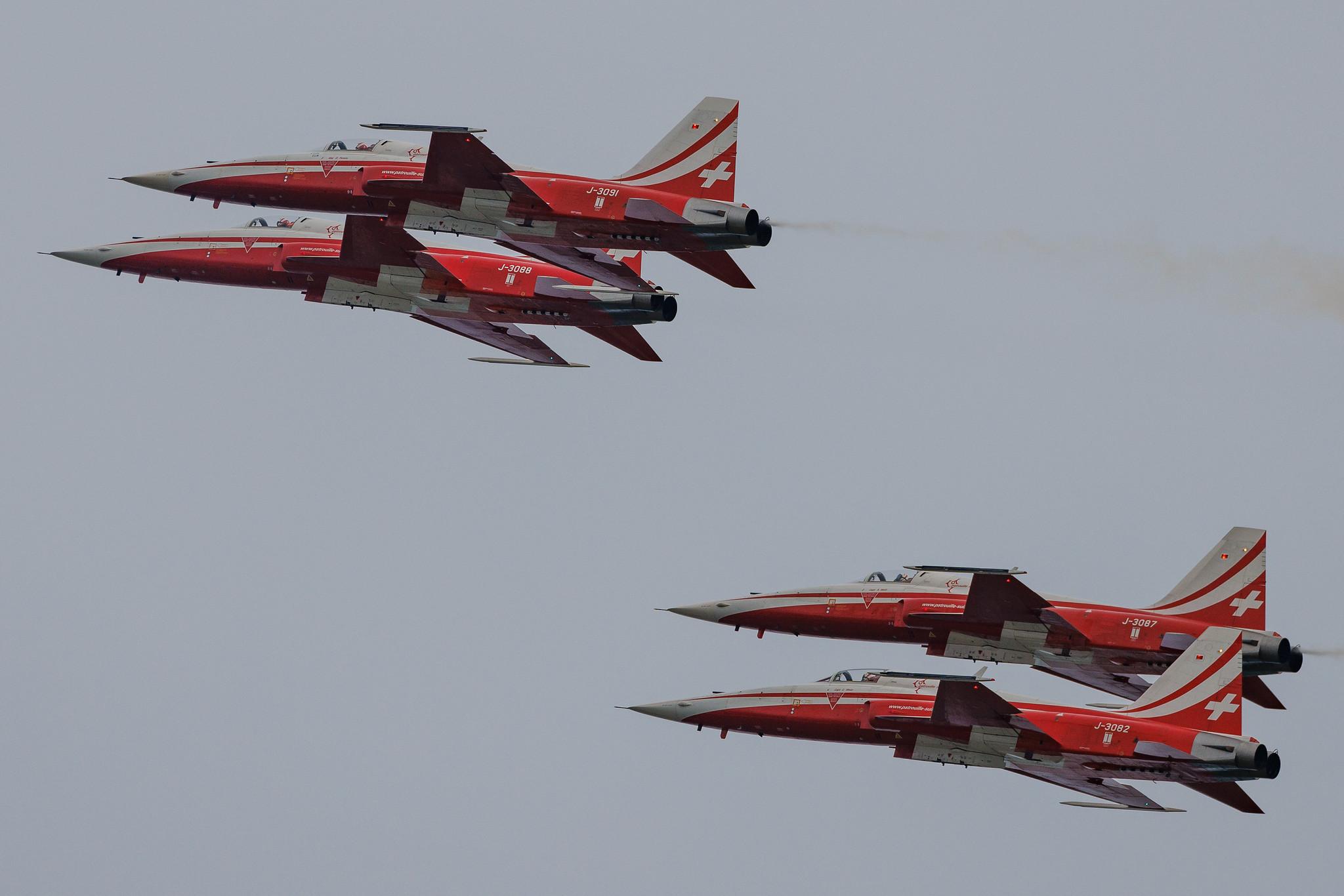 AIR SHOW Radom: Swiss Air Force (/ SUI) | Northrop F-5E Tiger II | J-3082 | MSN L1082